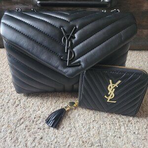 YSL crossbody with wallet